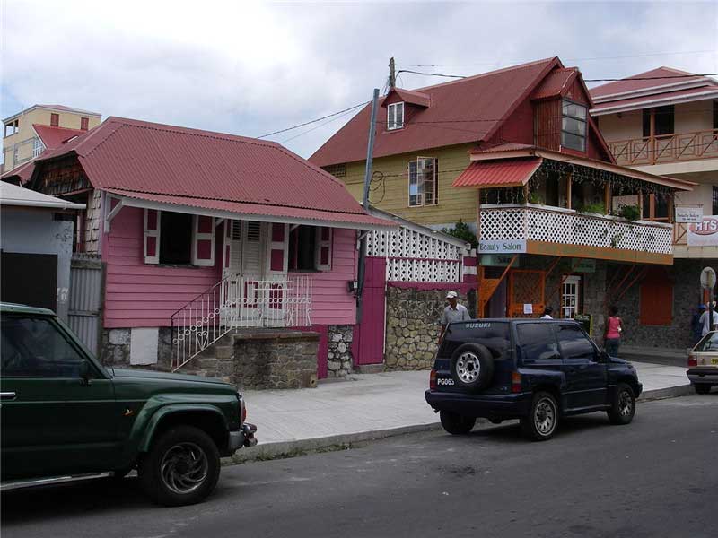 The capital of dominica -Roseau