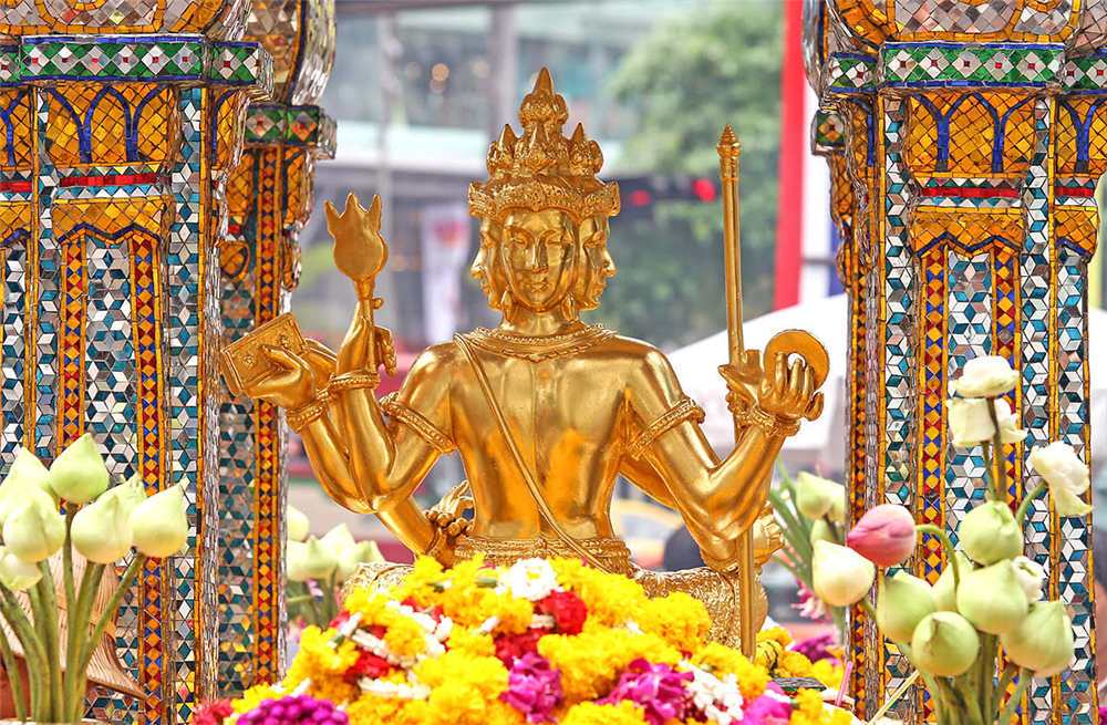 Four sided Buddha Temple